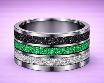 Philadelphia Eagles Team Colors Ring