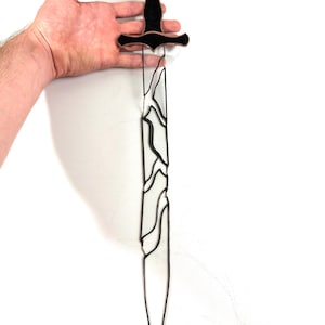 halloween suncatcher
halloween decor 2025
scary home decor
blade suncatcher
sword suncather
stained glass sword
glass elvin sword
glass elvin blade
elvin sword broken
rantasy sword glass
hanging sword decor
sword wall art
gift for geek
