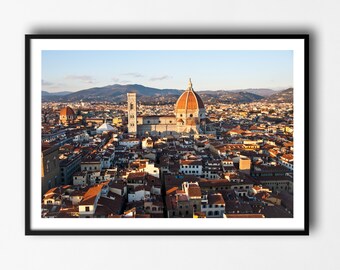 Tuscany fine art print, Florence wall art, Museum Quality Italy wall art, Church prints, Italian city, Italy church print, Italy wall art