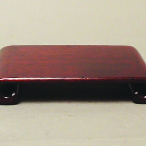 Lacquered Scroll Stand
