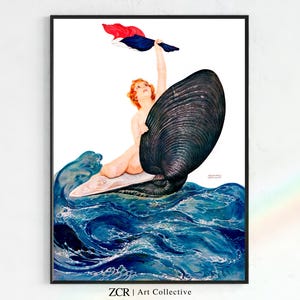 Vive la France (1917) Poster - Vintage French Artwork Print, World War I Memorabilia, Historical Wall Decor, PRINTABLE Wall Art, Vintage Art