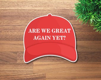 Anti-Trump Sticker | Waterproof Political Vinyl Decal