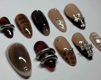 Kit de uñas postizas Sweet Tortoise