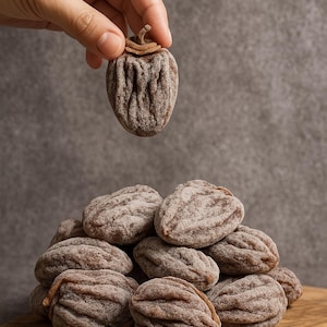 Naturally Sun-Dried Persimmons: Vegan Healthy Snack