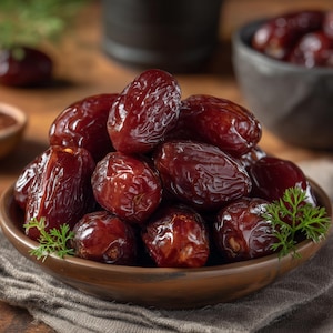 Mabroom Dates, Jumbo Premium Madina Dates, Soft Chewy Natural Sweet Snack, No Sugar Added, Gourmet Gift, Healthy Ramadan Treat, by Zuday