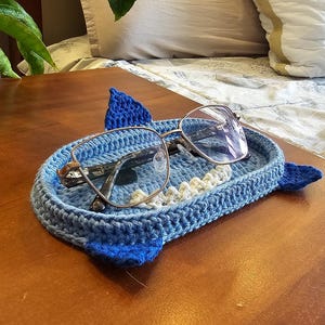 6in1 – Glasses Holder CROCHET PATTERN: Dragon, Shark, Cat, Bear, Deer