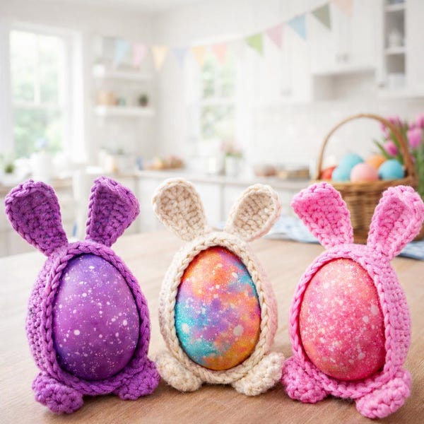 Bunny Egg Cozy CROCHET PATTERNS | Easter crochet | Amigurumi