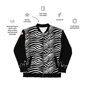 Whiteout Game Bomber Jacket