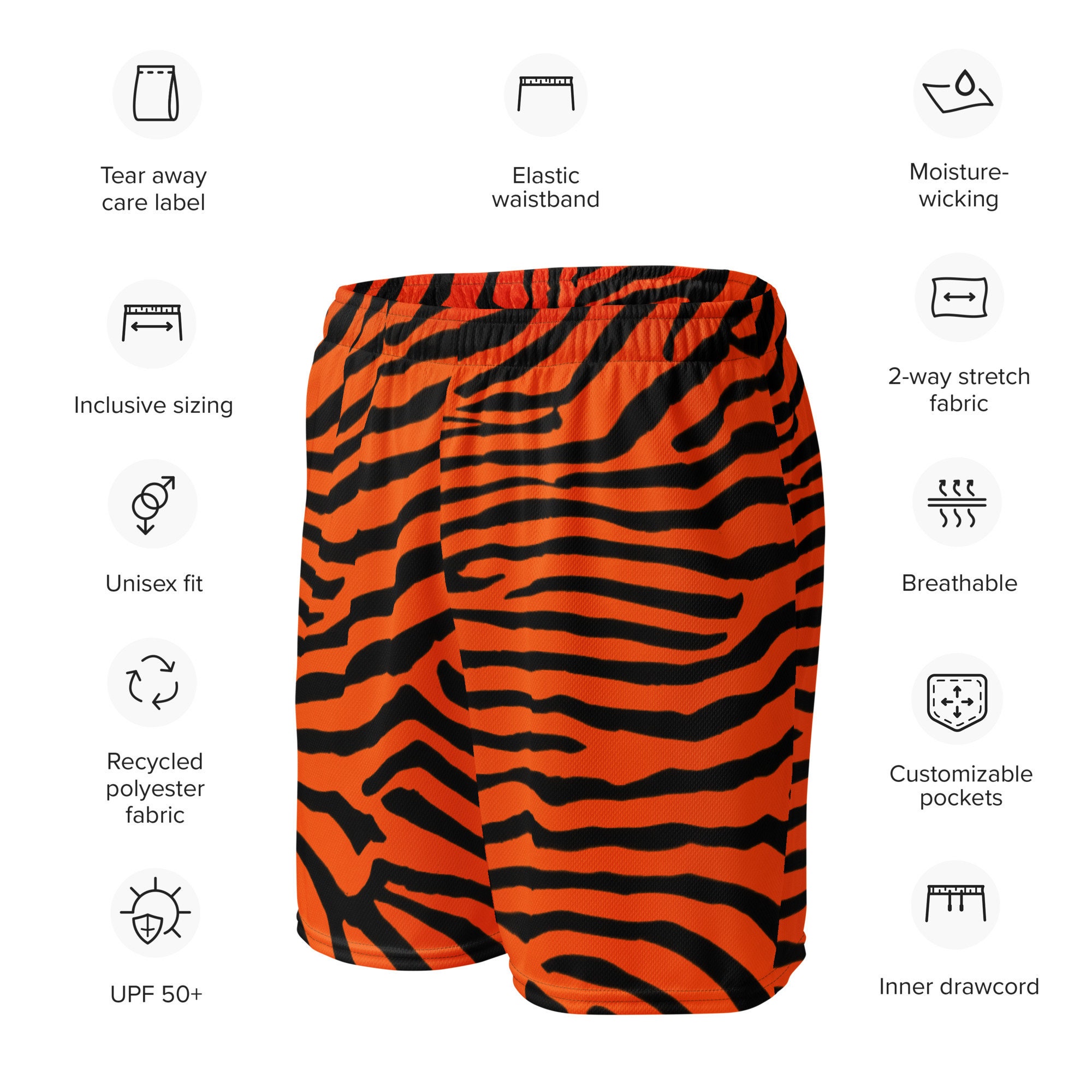 Tiger Stripe Shorts