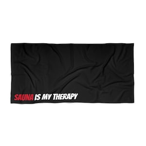 Sauna Towel, Sweat Towel, Beach Towel, Heat Exposure, Heat Therapy, Sauna Therapy, Sauna Accessories