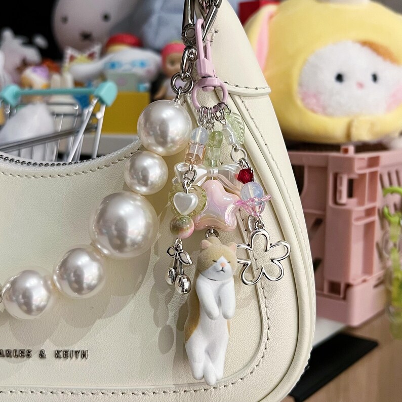 RESTOCK Sleepy Cat Keychains Etsy