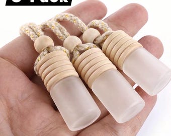 Confezione da 3 - Deodorante per auto e casa da appendere - Diffusore di oli essenziali ricaricabile