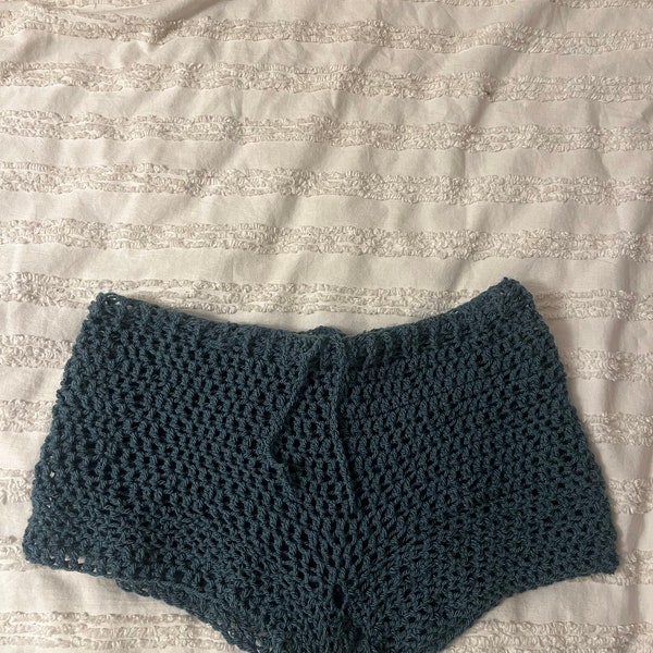 Handmade crochet shorts