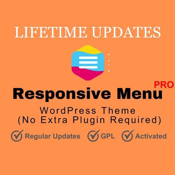 Responsive Menu Pro (v4.3.2) Highly Customizable Responsive Menu for WordPress