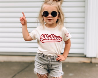 Kids Phillies shirt, Philadelphia Phillies shirt, Toddler baseball shirt