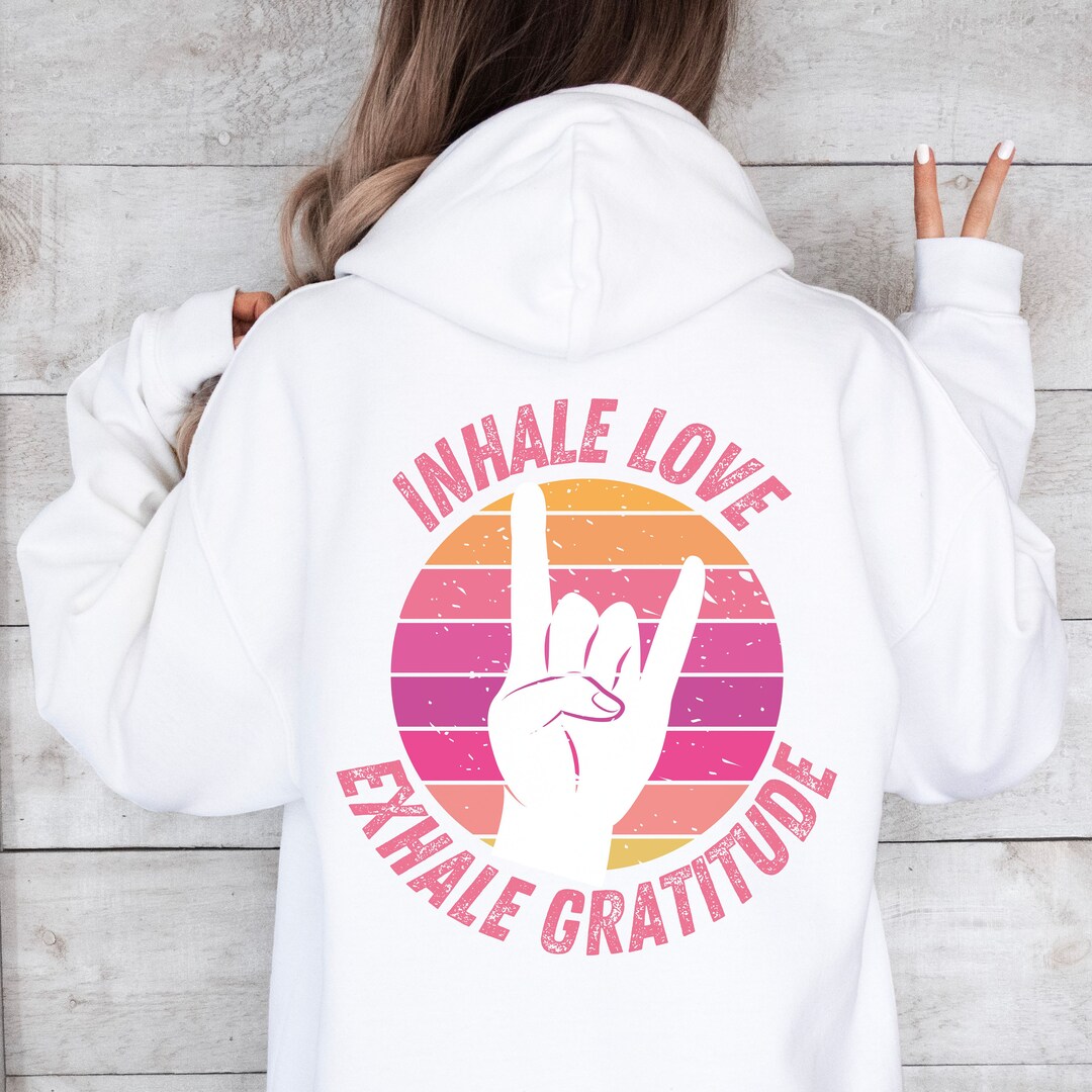 Inhale The Good Exhale The BS Sweatshirt