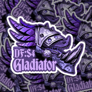 World of Warcraft Dragonflight Season Four Gladiator Sticker