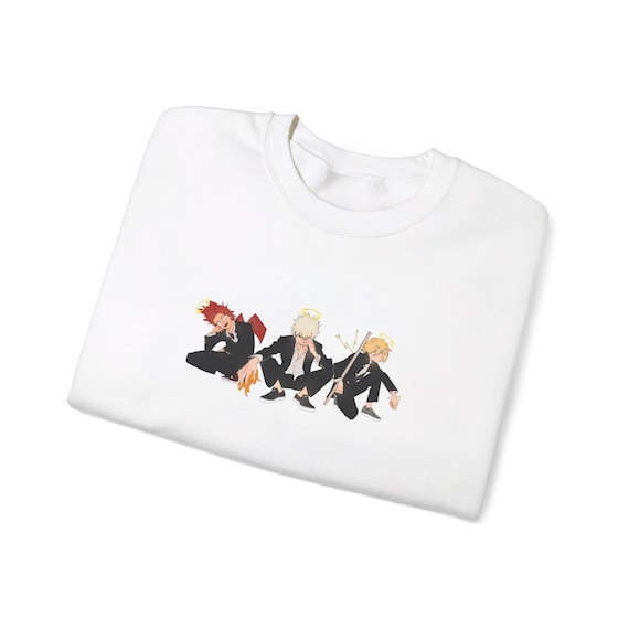 Bakugo, Kirishima, Denki Crewneck Sweatshirt, Anime Sweatshirt