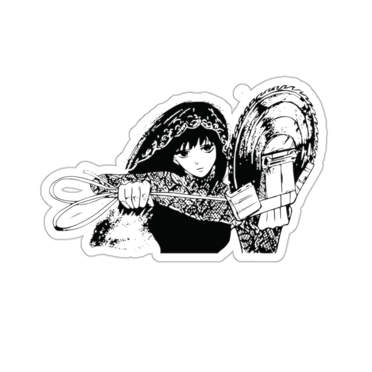 Osaragi Sticker: Sakamoto Days Anime, Glossy Vinyl Decal