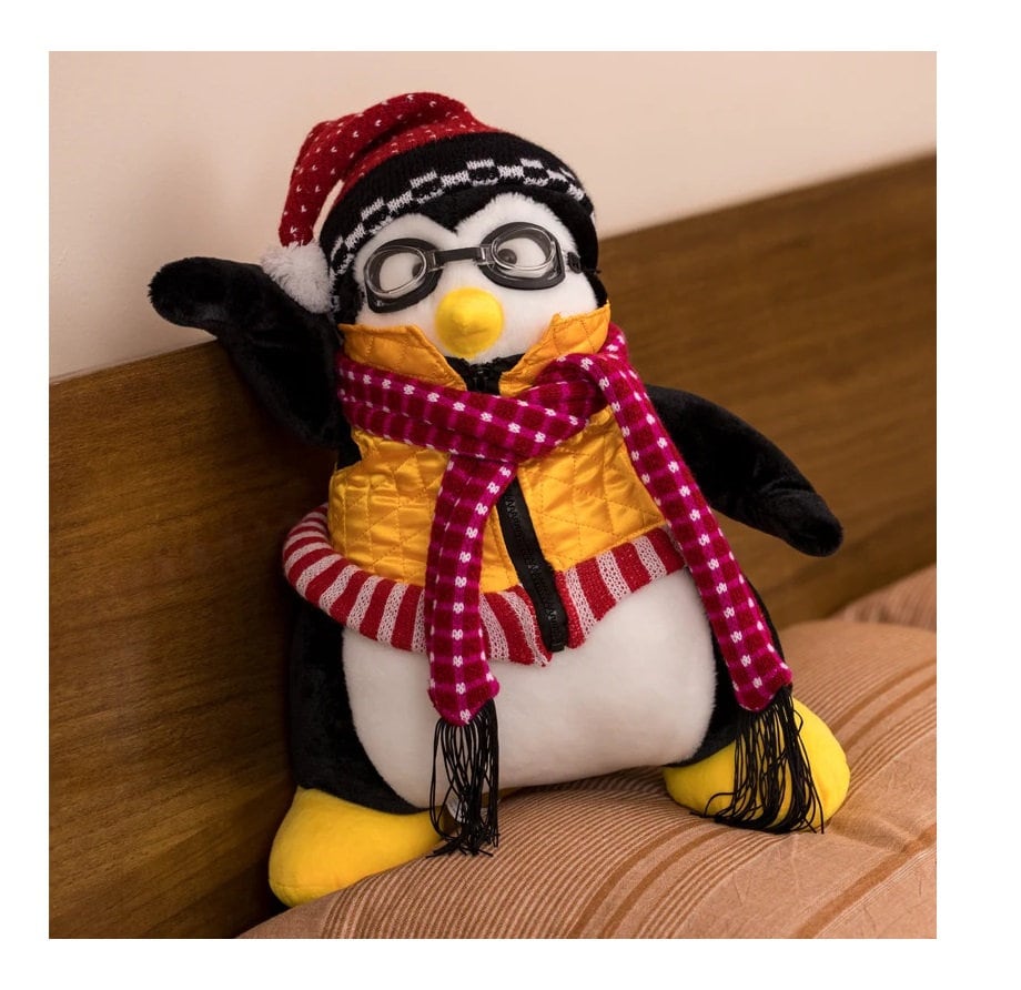 Friends Hugsy Plush Toy Joey's Friend Rachel Penguin - Etsy