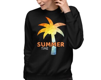 Sweatshirt I Pullover I Summer Time I 100% Baumwolle