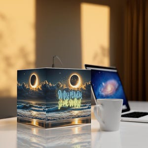 Lámpara de cubo de luz