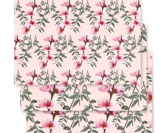 Wrapping paper sheet