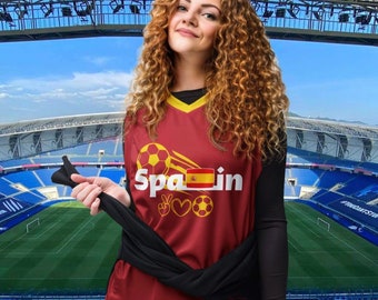 EM 2024 Fussball Trikot Spanien Soccer Tricot Spain