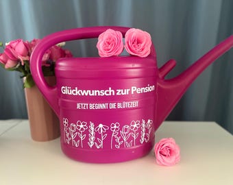 Personalizowana konewka 10L, prezent do ogrodu, kwiatów, ręcznie robiona, okazja: rocznica, przejście na emeryturę, pożegnanie
