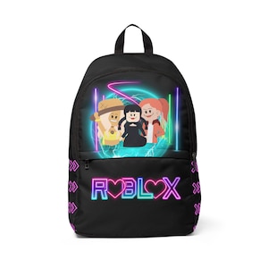 Roblox Session Rucksack, Gaming Schulrucksack, Abenteuer Nylon Rucksack, Reise Rucksack, Outdoor Daypack, Sport Büchertasche, Laptop schwarz