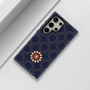 Symmetrical Stylish Tough Phone Case for Samsung S24, S23, S22, S21, S20, S10 & More