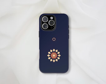 Coque pour portable mandala géométrique | Cas difficiles