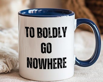 Funny Star Trek Coffee Mug: Introvert Geek Gift
