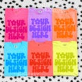 Comfort Colors C1717 Group Mockup | Trendy Mockup | Group Folded Shirt Mockup | Flat Lay Mockup | Bright Neon Comfort Colors Mockup