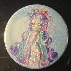 Nico sama pin button 3.5” wonderful Precure pretty cure