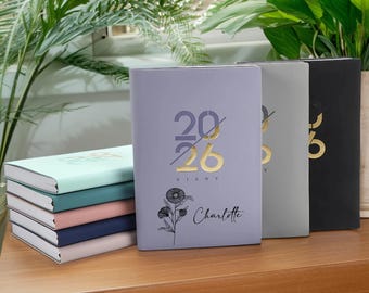 Custom 2026 Planners Personalized 2026 Planner Notebook, 365-Day Productivity Journal Diaries For Colleagues, Teachers, And Leaders, Gifts