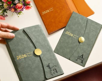 Planners Personalized 2026 Planner Notebook Custom 2026 , 365-Day Productivity Journal Diaries For Colleagues, Teachers, And Leaders, Gifts