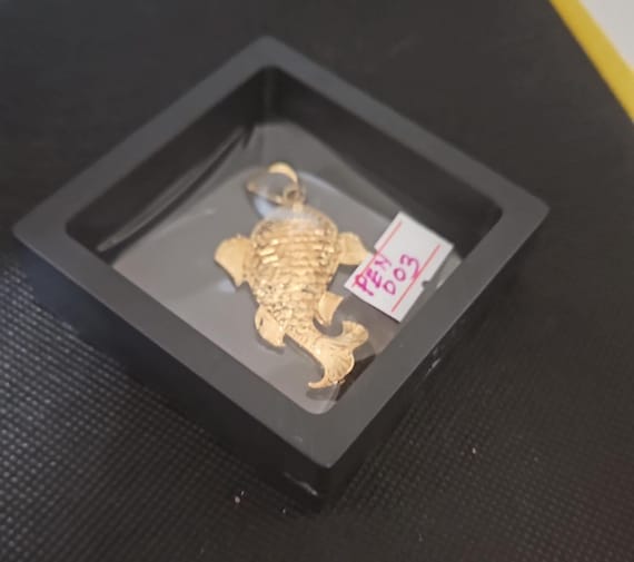 1.5GM GOLD PLATED PENDANT-PEN003