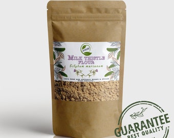 Milk Thistle Powder -  Silybum marianum L - 100 % Natural - Milk Thistle Seed Flour