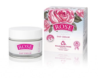 Crema de Día - Rose Original Bulgarian Rose - Con Aceite de Rosas y Agua de Rosas