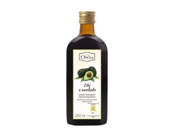 Avocadoöl – kaltgepresst – unraffiniert – 250 ml – 8,5 oz