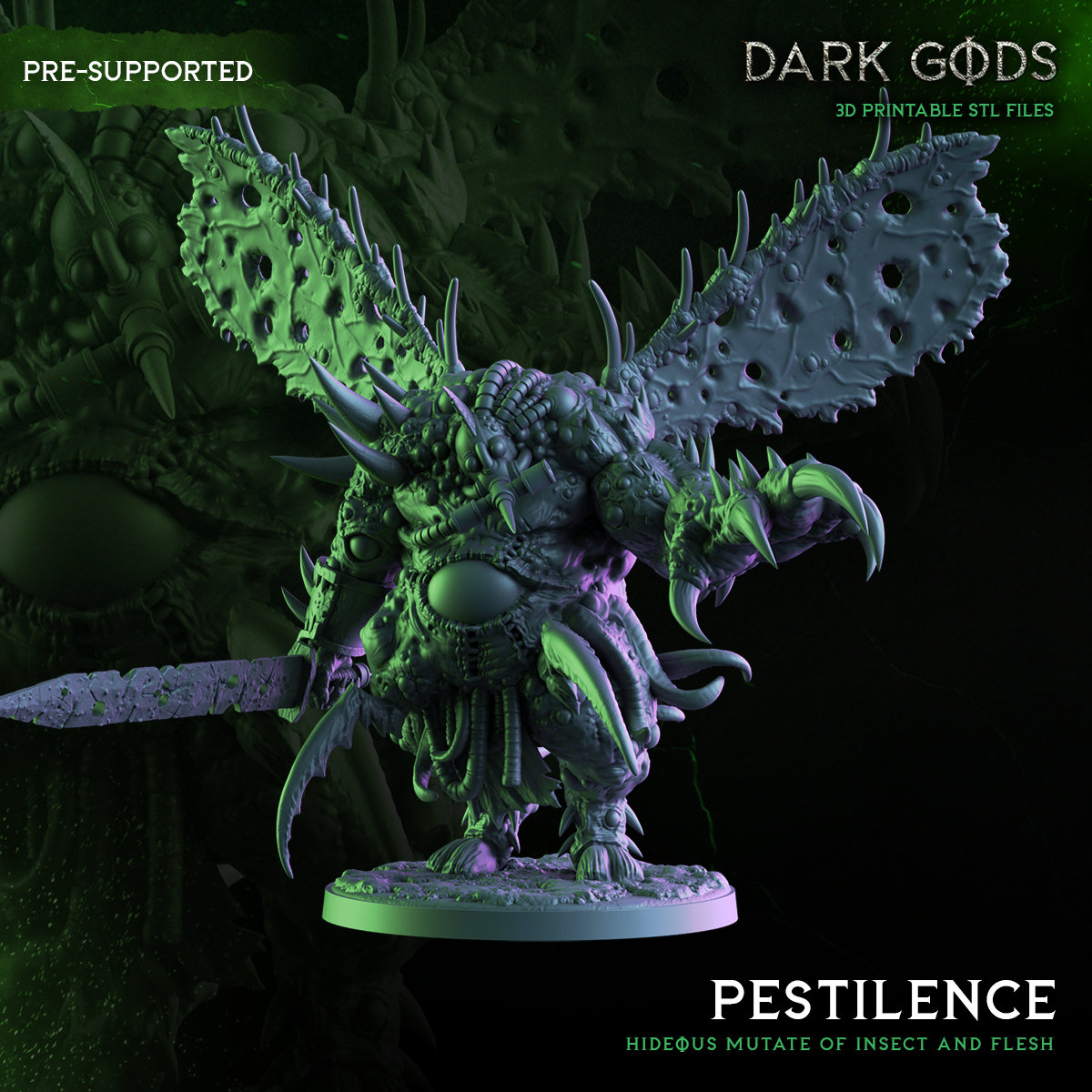 SF・ファンタジー・ホラー Converted Daemon prince of Nurgle SF