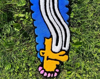 Tappeto fatto a mano di Marge Simpson