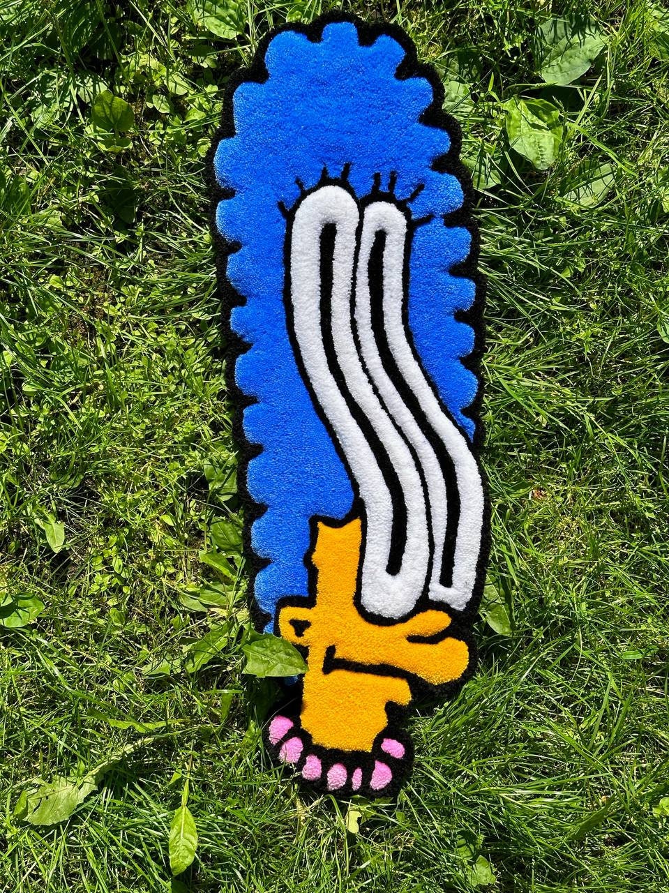 Marge Simpson Handmade Rug - Etsy