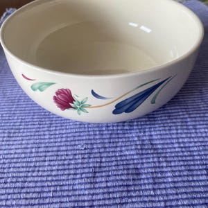 Lenox Poppies on Blue cereal/salad bowl