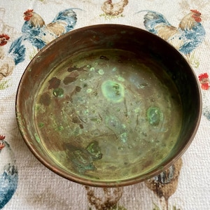 Solid Copper Dish