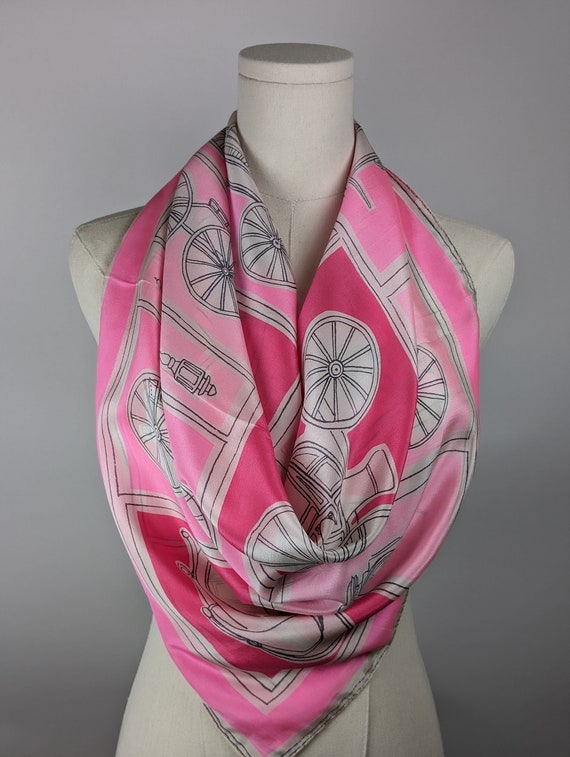 Vintage Scarf by Vera Neumann, 100 Percent Silk, … - image 2