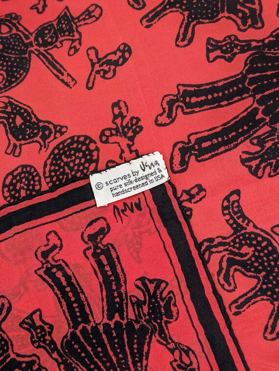 Vintage Vera Neumann Silk Scarf:  display picture 1