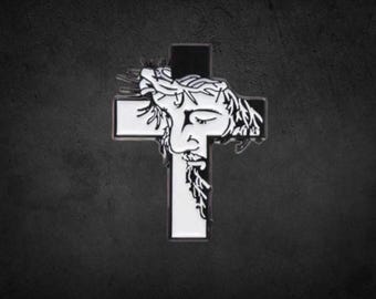 The Ultimate Sacrifice Lapel Pin, Jesus Lapel Pin, Christian Cross Lapel Pin, Faith Lapel Pin, Spirituality Pin, Divine Pin, Religious Pin