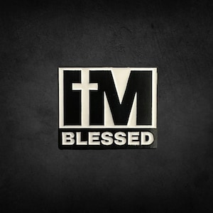 I’m Blessed Lapel Pin - Holy Cross Pin, Religious Lapel Pin, Church Lapel Pin, Christian Cross Pin, Spiritual Lapel Pin, Christian Accessory